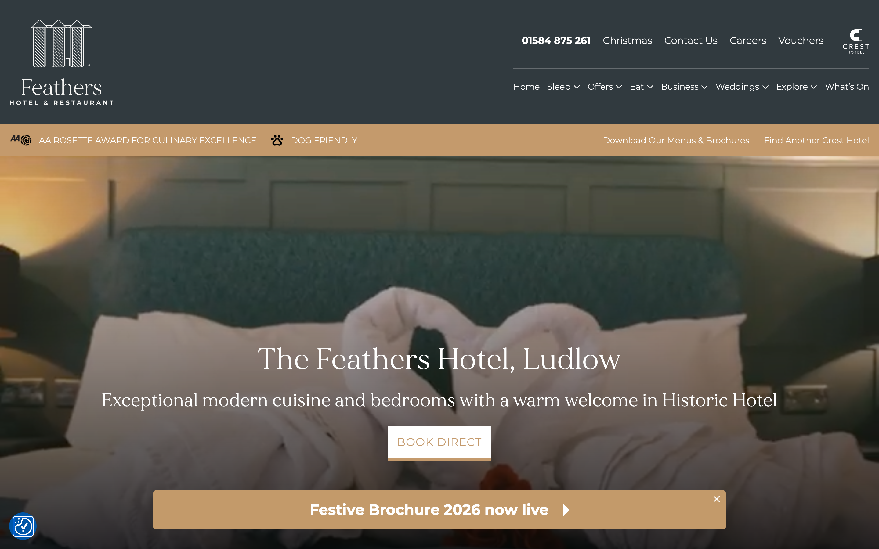 The Feathers, Ludlow